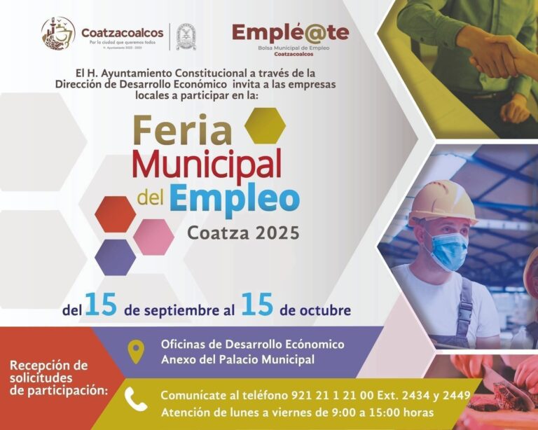 Últimos días de la Feria del Empleo Coatzacoalcos