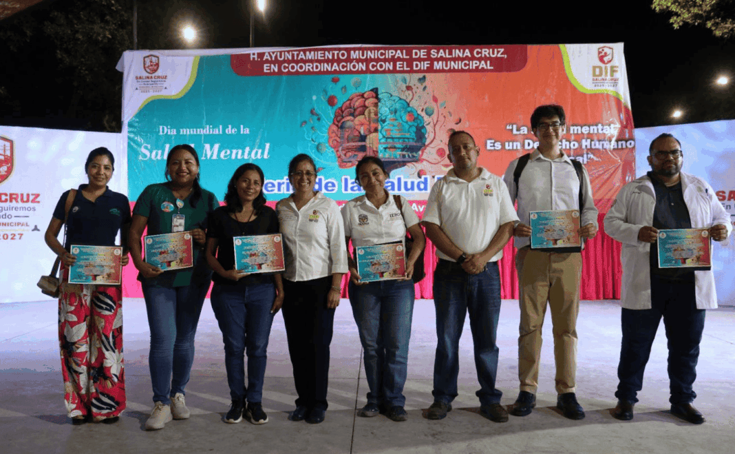DIF Salina Cruz realiza la Feria de la Salud Mental “Conectando Nuestra Mente”