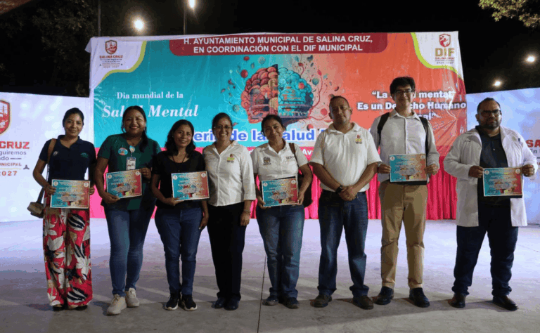 DIF Salina Cruz realiza la Feria de la Salud Mental “Conectando Nuestra Mente”