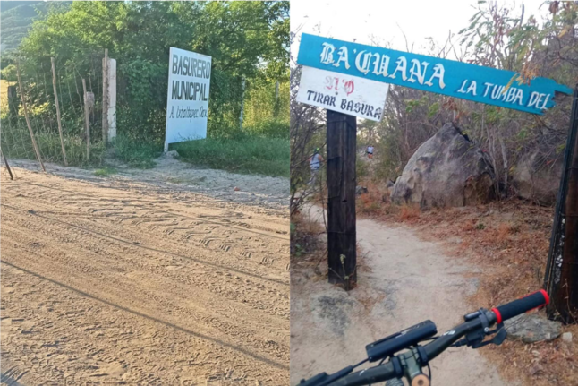 Reportan uso de centro ceremonial “La Ba’cuana” como basurero municipal
