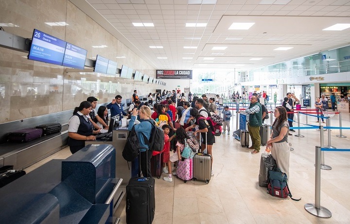 Crece tráfico y ocupación aérea en aeropuertos de Oaxaca