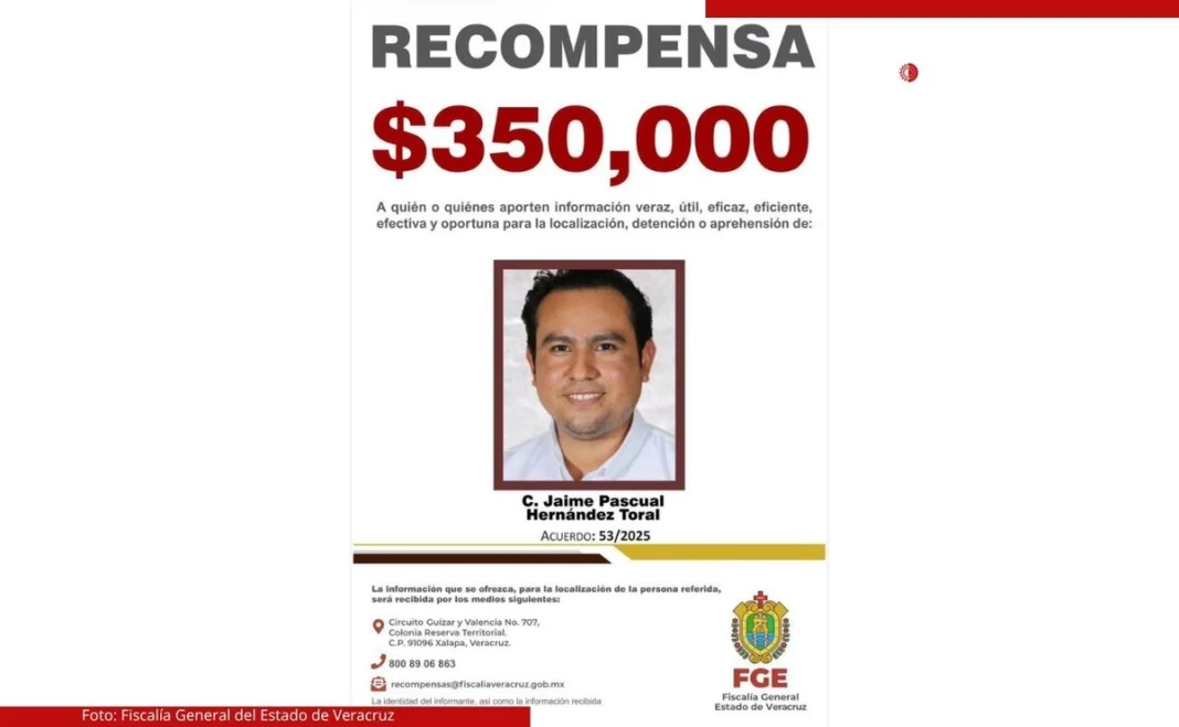 Fiscalía de Veracruz ofrece una recompensa por Jaime Toral, influencer acusado de secuestrar a ‘Doña Lety’ Fiscalía de Veracruz ofrece una recompensa por Jaime Toral, influencer acusado de secuestrar a ‘Doña Lety’