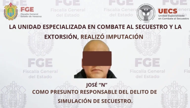 Imputan a ex candidato a la alcaldía de Las Vigas por simular su propio secuestro