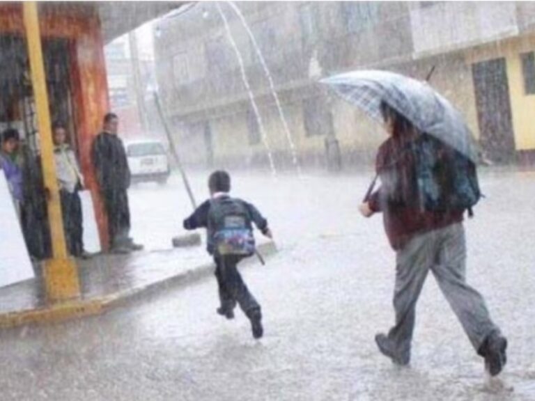 Suspenden clases en Veracruz por fuertes lluvias
