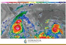 'Priscilla' se intensifica a huracán categoría 2