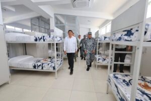 Salomón Jara inaugura instalaciones de la Guardia Nacional en Huatulco