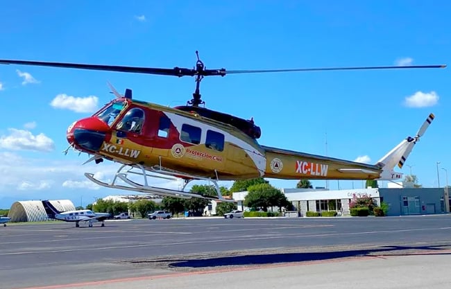 Tamaulipas envía helicóptero y ayuda humanitaria a Veracruz