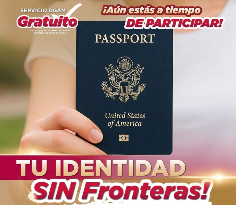 Tu Identidad, Sin Fronteras: Veracruz impulsa trámites de pasaporte para menores binacionales