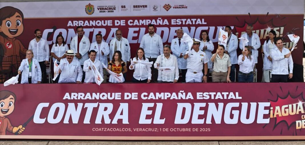 Veracruz da inicio a campaña contra el dengue