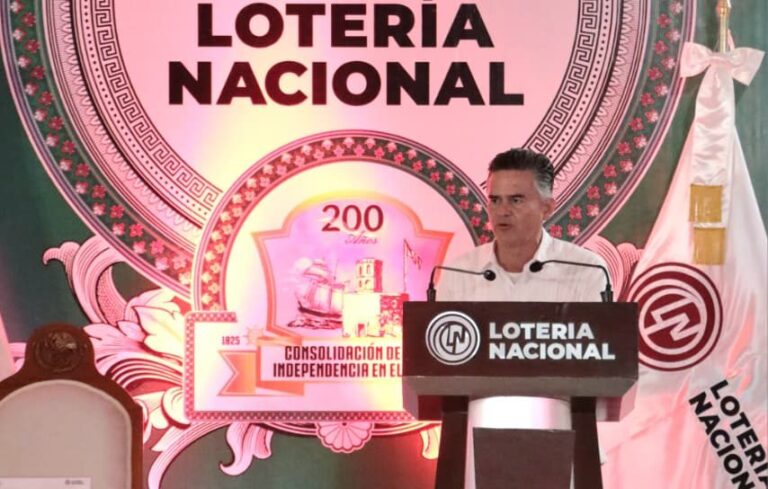 Lotería Nacional conmemora los 200 años de la Independencia en la Mar