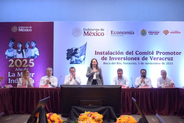 Rocío Nahle instala el Comité Promotor de Inversiones de Veracruz