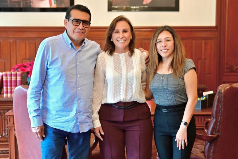 Rocío Nahle se reúne con presidenta del Congreso de Veracruz