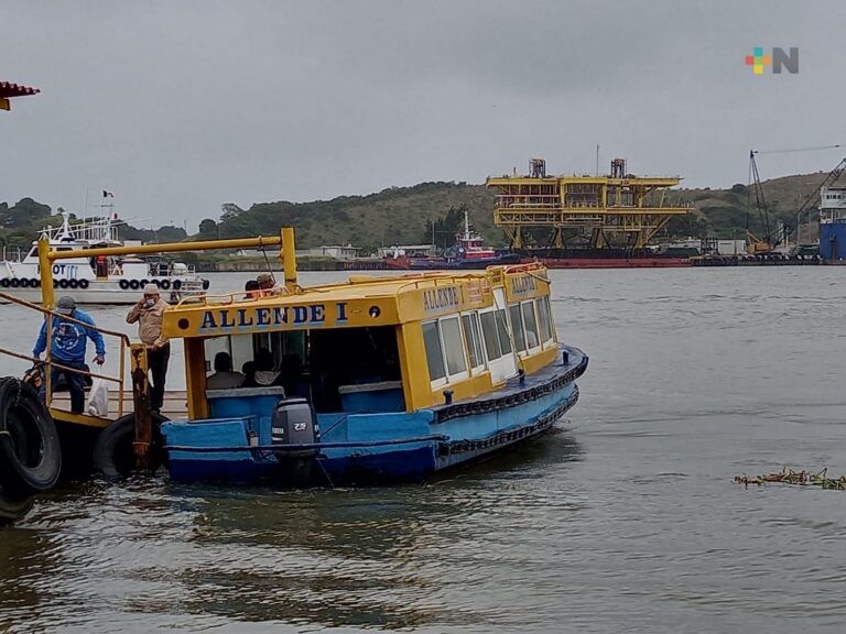Suspenden navegación por lluvias en Coatzacoalcos