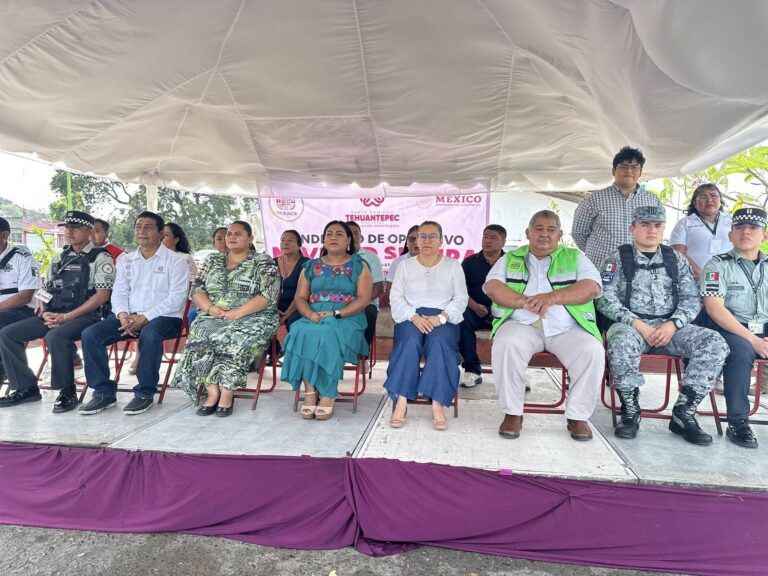 Inicia operativo “Navidad Segura” en Tehuantepec