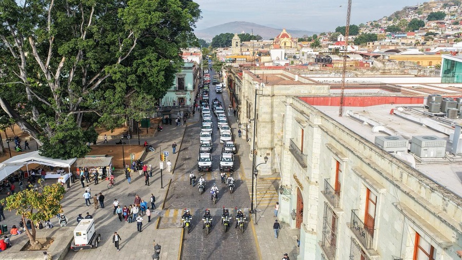 Arranca operativo de seguridad por temporada decembrina 2025 en Oaxaca