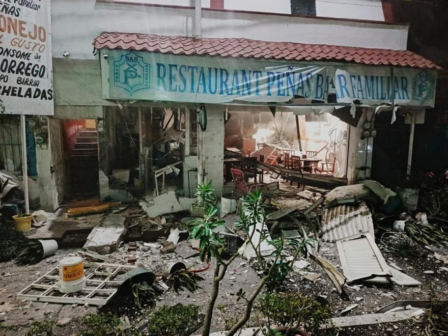 Explosión en restaurante de Veracruz deja 4 heridos