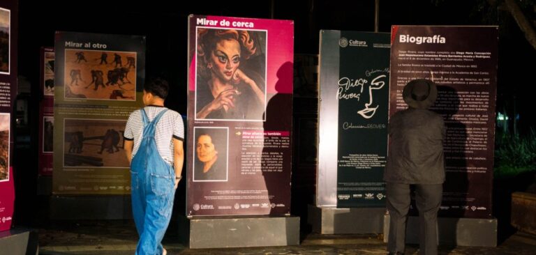 Galería Móvil Diego Rivera recorrió siete municipios veracruzanos este 2025