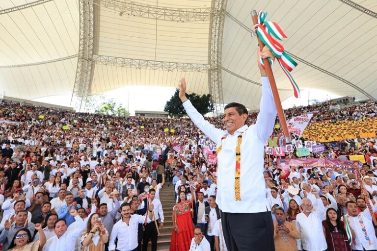 Salomón Jara anuncia 20 compromisos claves para consolidar la transformación de Oaxaca