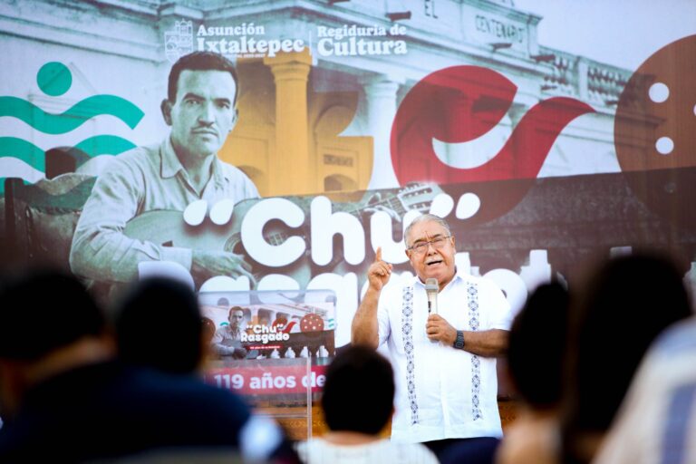 Rinden homenaje al cantautor Jesús “Chu” Rasgado, en Ixtaltepec