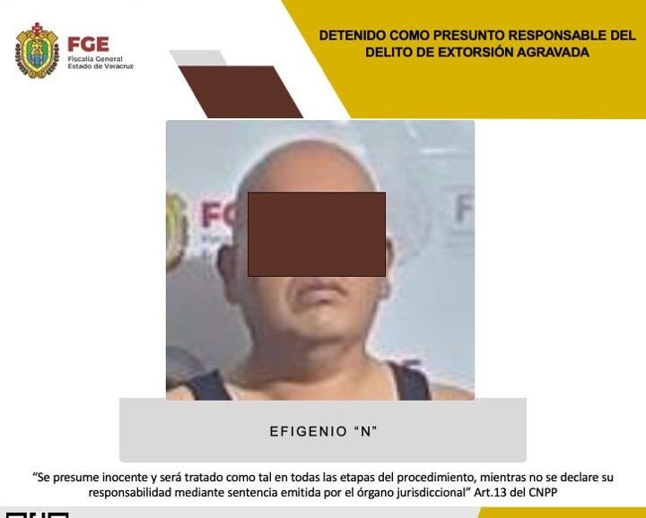 Detienen a exdirector de Seguridad Pública de Poza Rica, Veracruz, por extorsión