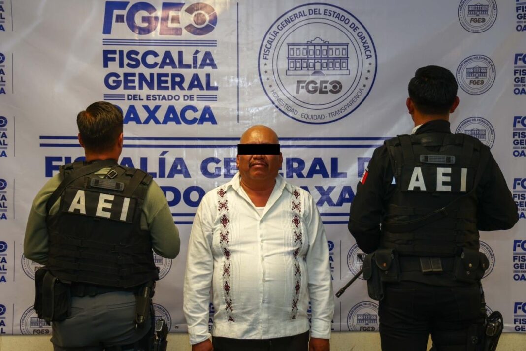 Detienen al presidente municipal de Constancia del Rosario, Oaxaca, por homicidio
