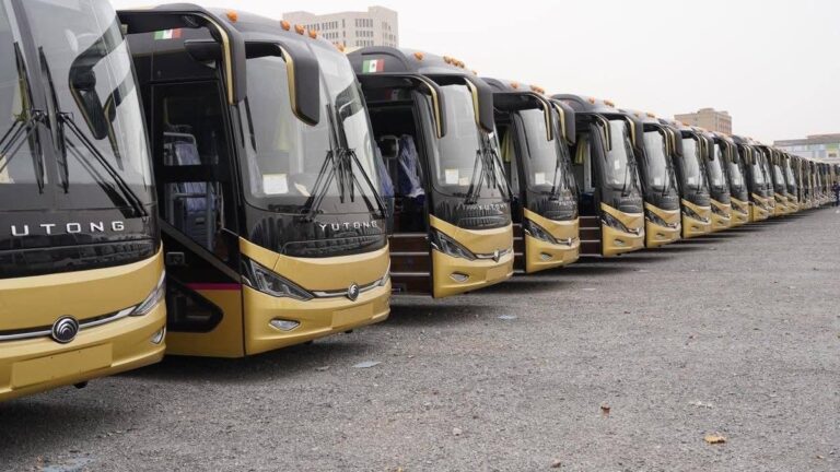 Llegan primeros autobuses Quetzalli a Coatzacoalcos