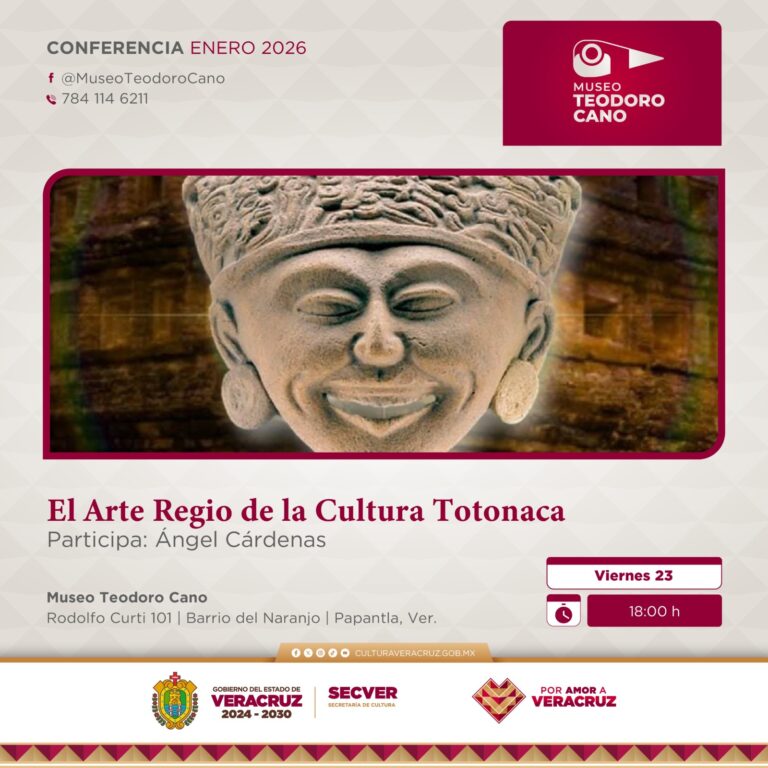 Invitan a la conferencia 'El Arte Regio de la Cultura Totonaca'