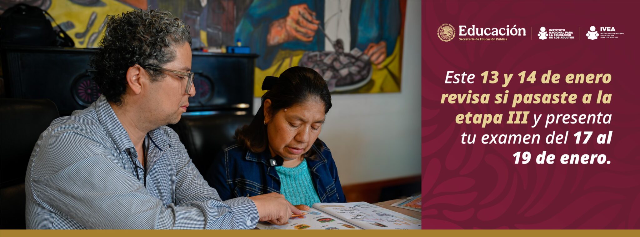 Invitan a sumarse como asesor educativo y apoyar a personas en rezago en Veracruz