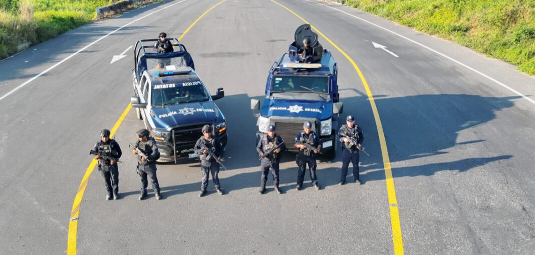 Mantienen operativo de seguridad en la zona sur de Veracruz