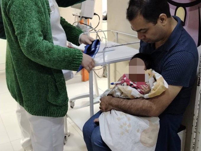 Rescatan a bebé que vivía en condiciones insalubres en Veracruz