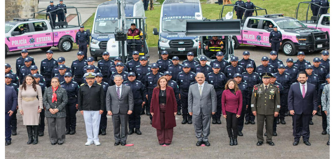 Rocío Nahle fortalece la seguridad en Veracruz con nuevos policías