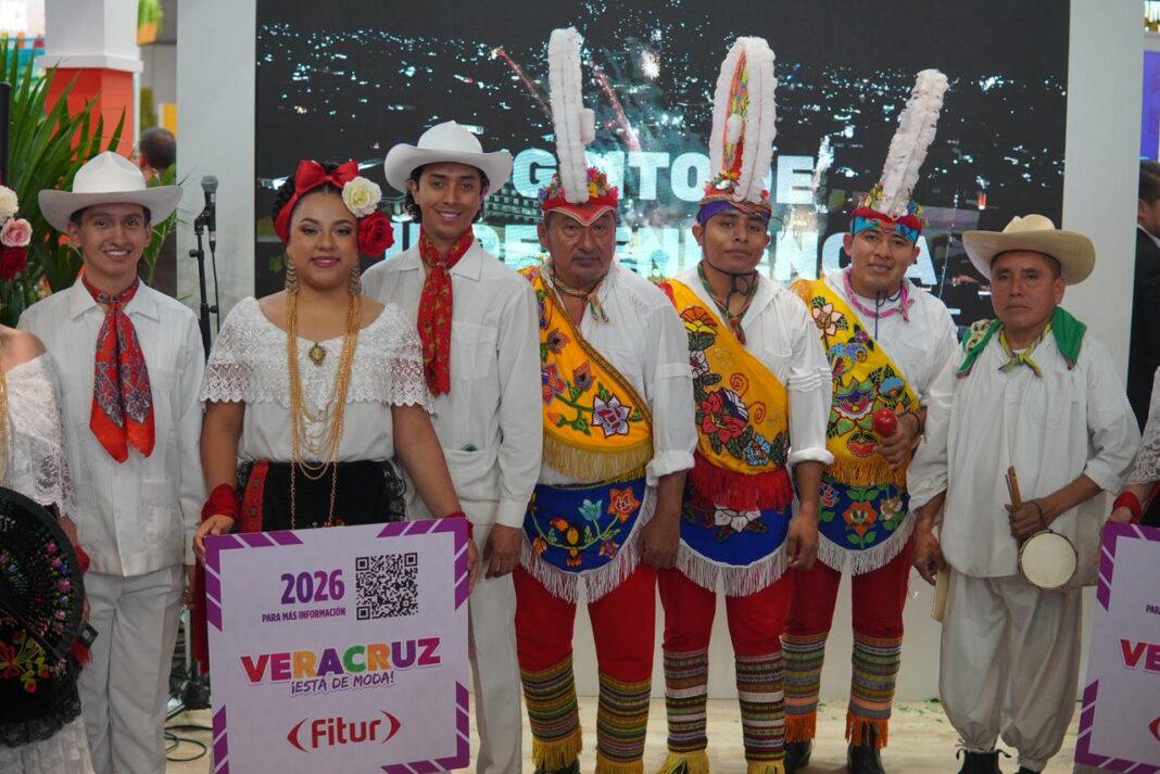 Veracruz comparte su riqueza cultural y gastronómica en la FITUR 2026
