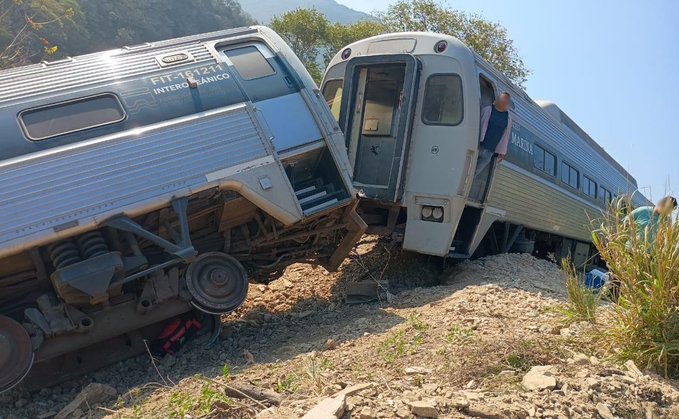 Vinculan a proceso a maquinista y despachador del Tren Interoceánico por descarrilamiento en Oaxaca