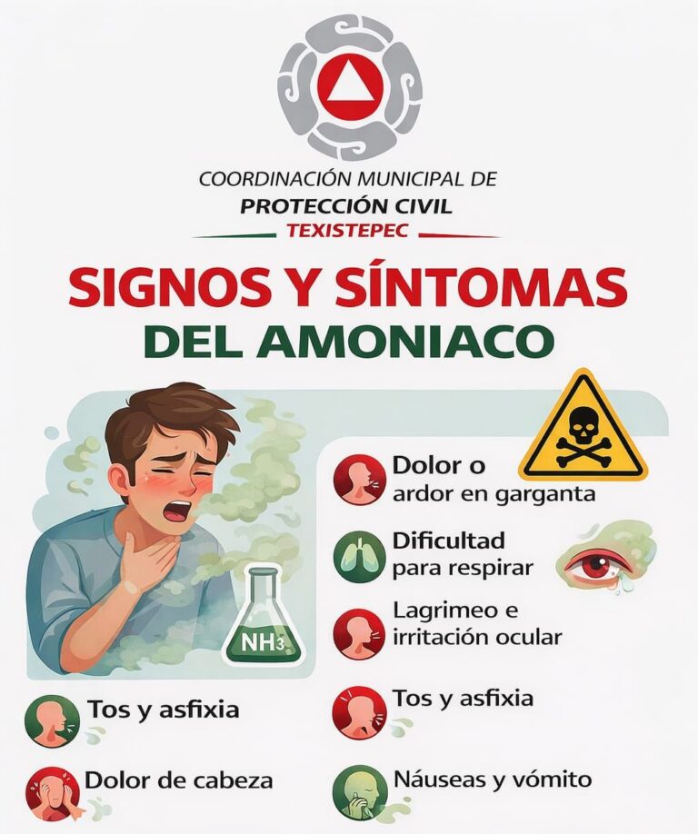 PC continúa alerta en Texistepec por fuerte olor químico al norte del Istmo