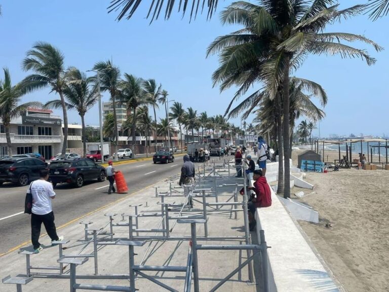 Fijan costo de gradas para el Carnaval de Veracruz 2026