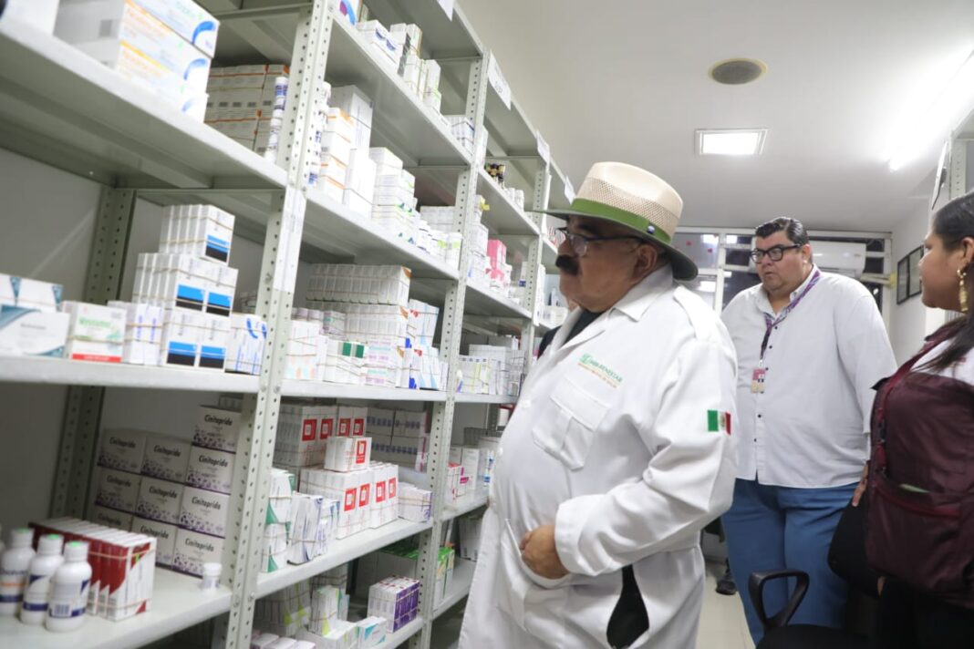 Gobierno de Veracruz e IMSS-Bienestar refuerzan el suministro de medicamentos