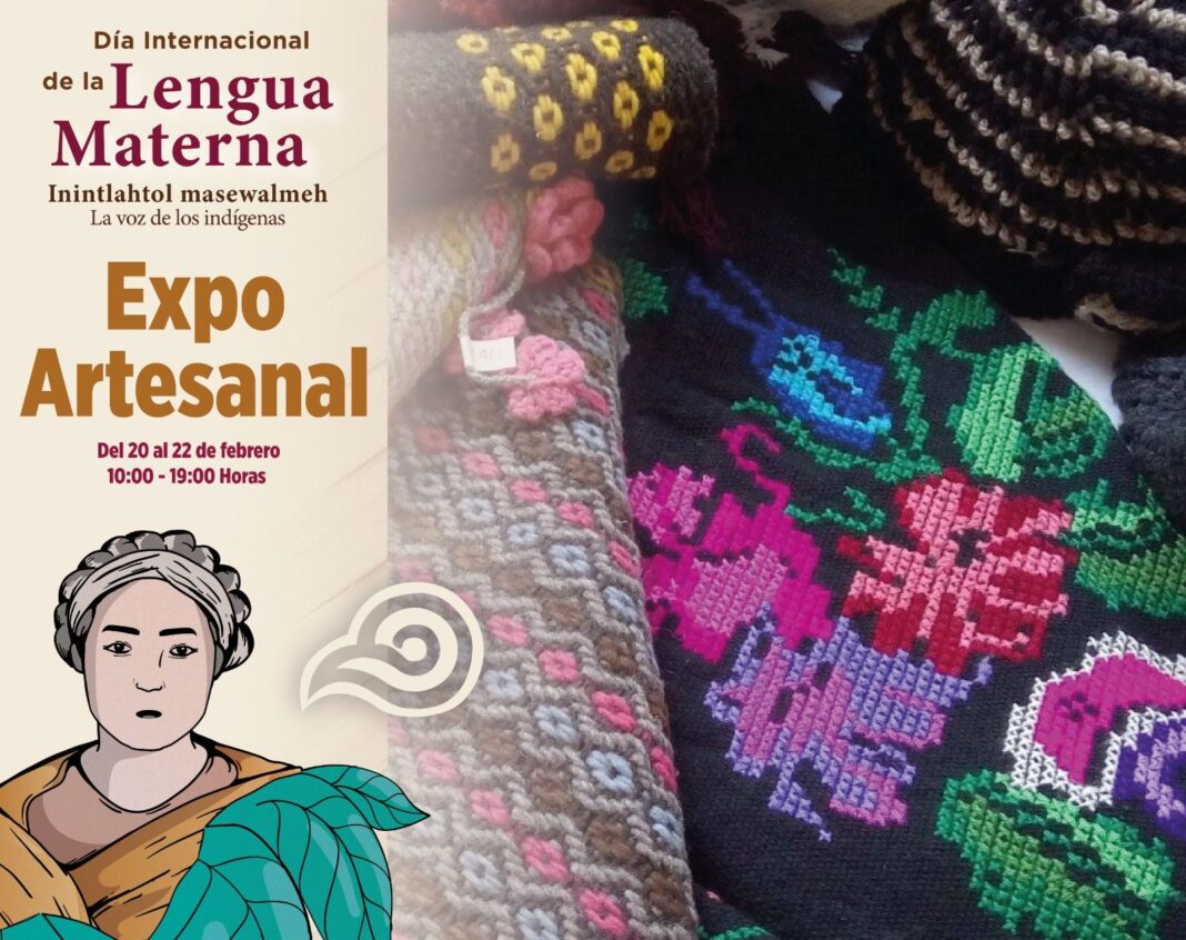 Invitan a expo artesanal por el Día Internacional de la Lengua Materna