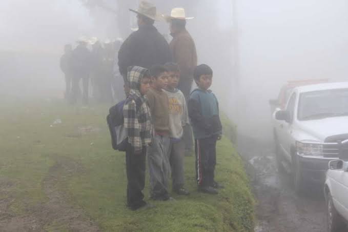 Municipios de la Sierra de Zongolica amanecieron a un grado este lunes