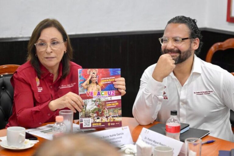 Nahle y Rosaldo García preparan acciones conjuntas para fortalecer Coatzacoalcos
