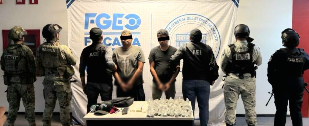 Caen "El Quico" y "El Yiyo", de la banda criminal "Los Rusos", en Oaxaca