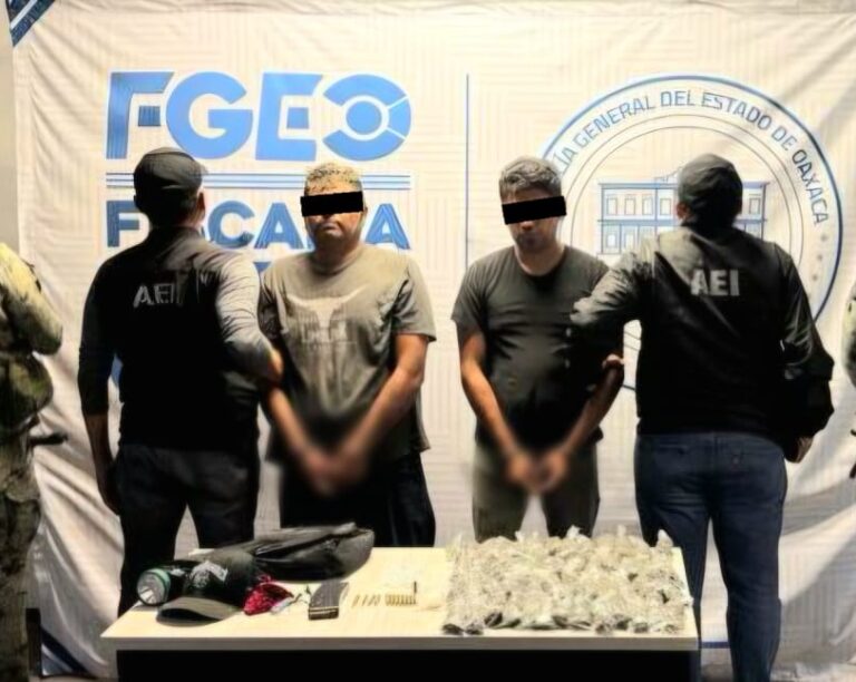 Caen "El Quico" y "El Yiyo", de la banda criminal "Los Rusos", en Oaxaca