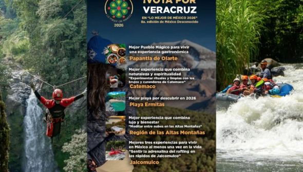Experiencias turísticas de Veracruz compiten en Lo Mejor de México 2026