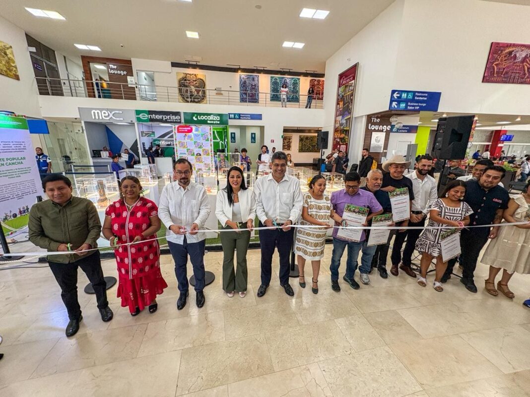 Impulsan el talento artesanal con exposición en el Aeropuerto Internacional de Oaxaca
