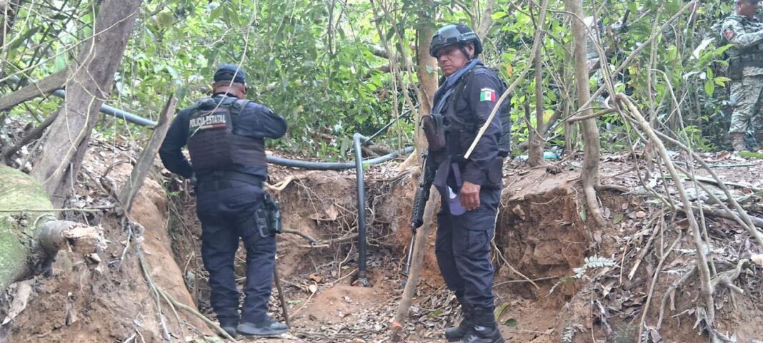 Localizan toma clandestina de combustible en el Istmo de Tehuantepec