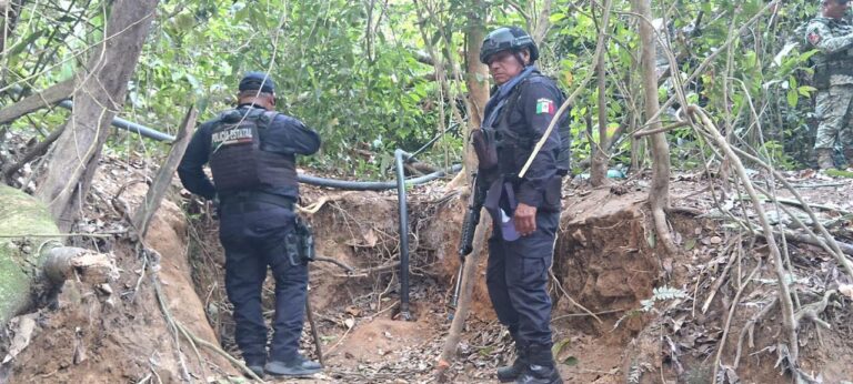 Localizan toma clandestina de combustible en el Istmo de Tehuantepec