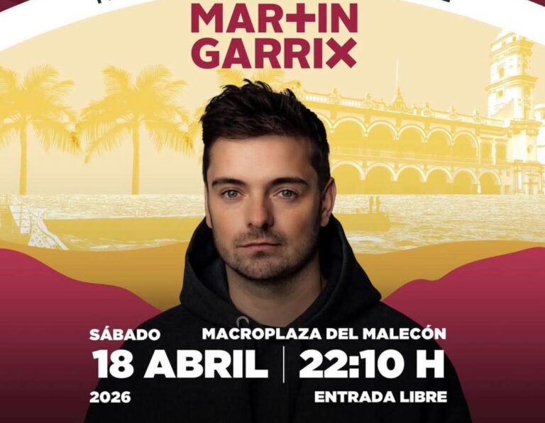 Martin Garrix ofrecerá concierto gratuito en Veracruz