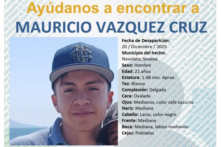 ONU emite acción urgente para la búsqueda de Mauricio Vázquez, jornalero de Oaxaca desaparecido en Sinaloa