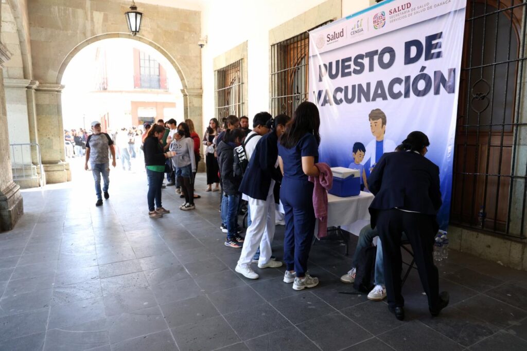 Oaxaca continúa la lucha contra el sarampión