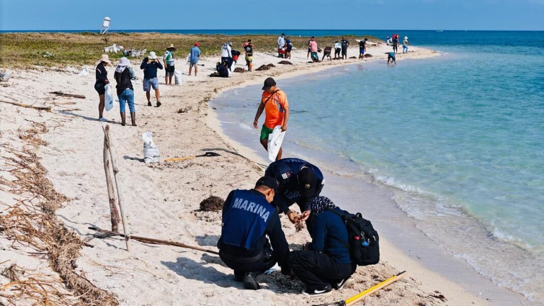 Refuerzan las acciones tras derrame de hidrocarburo en el Golfo de México