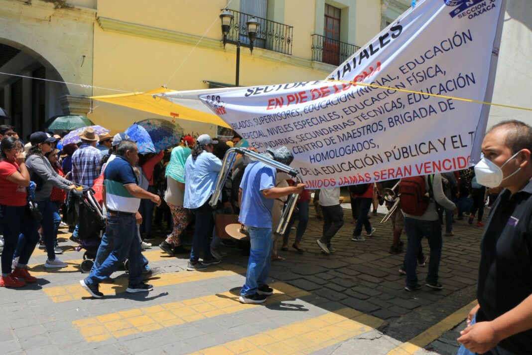 Sección 22 del SNTE se suma al paro de 72 horas